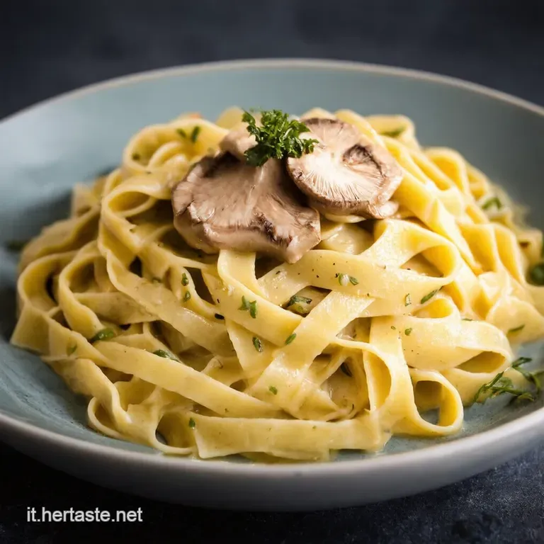 Tagliatelle ai Funghi Profumo di Bosco in Tavola