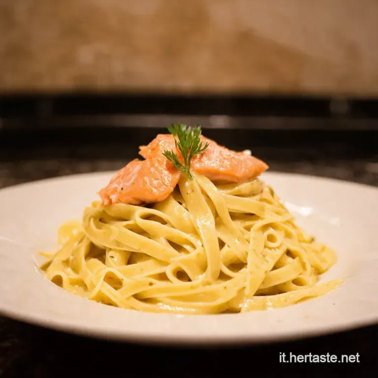 Tagliatelle Panna E Salmone Un Classico Rivisitato Con Amore presentation
