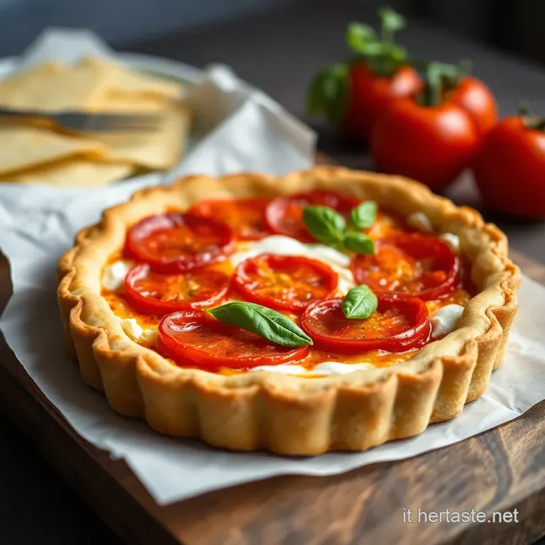 Tartine Estiva: Pomodoro E Ricotta presentation