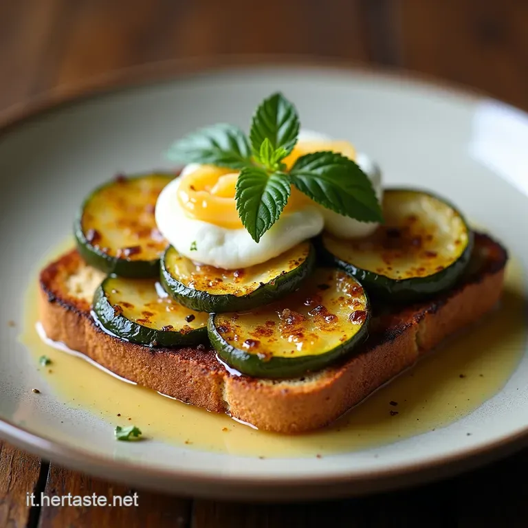 Il Capriccio di Melanzane Grigliate e Fior di Latte Il Toast che sa dEstate