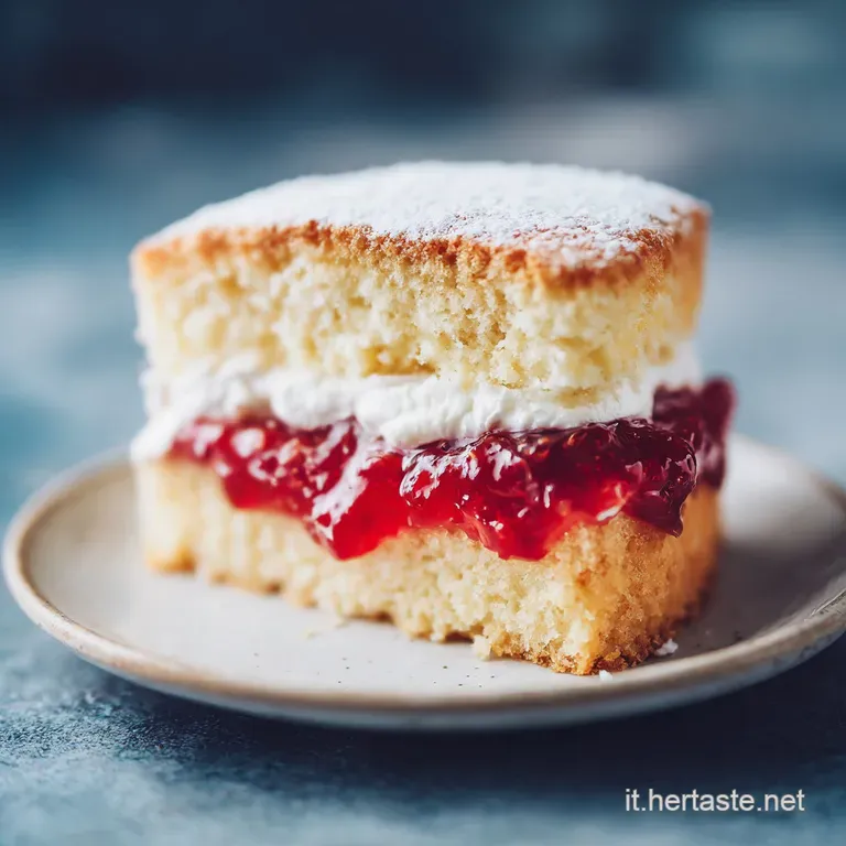 Torta all Acqua con Marmellata Eterea