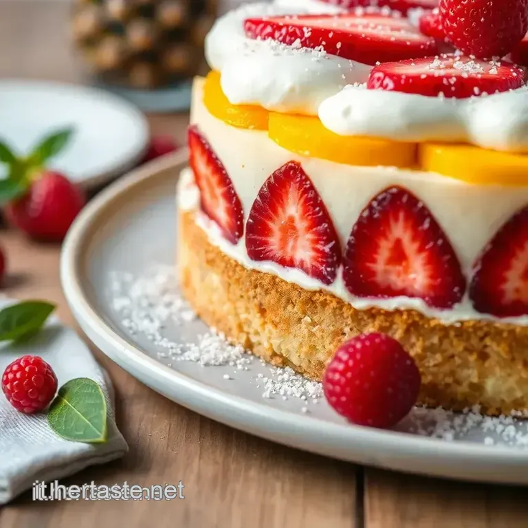 Torta Arcobaleno Di Frutta Fresca: Un Classico Estivo! presentation