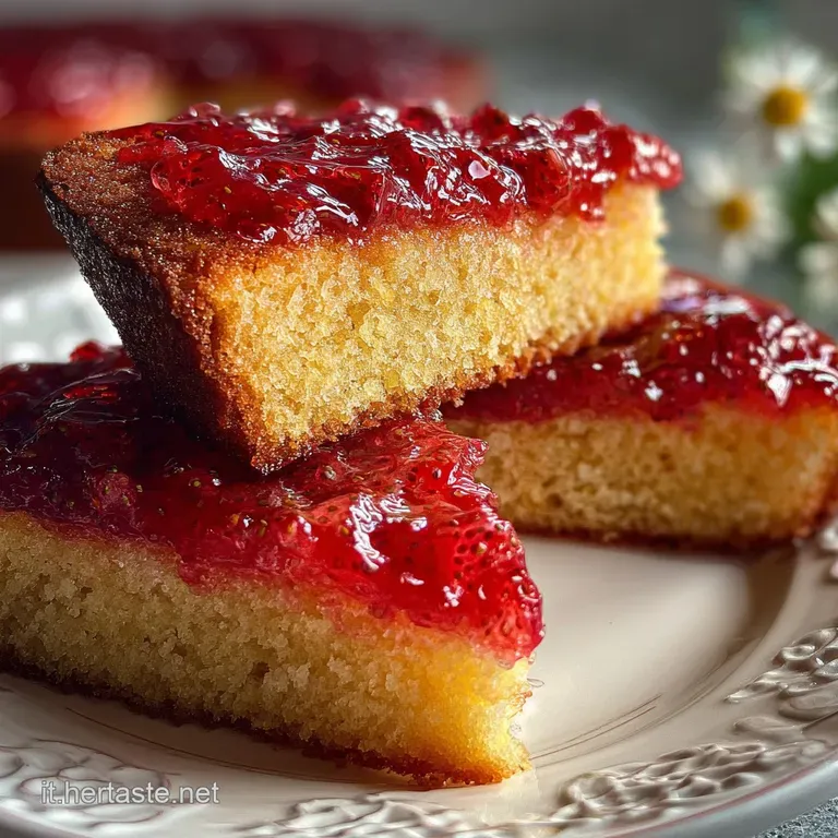 Torta con Marmellata Soffice e Vellutata