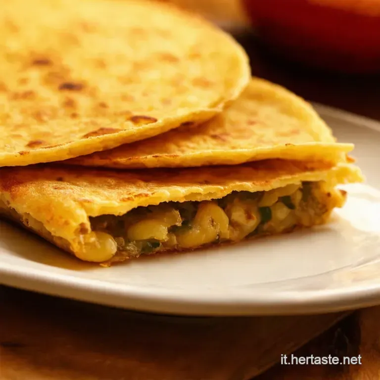 Tortillas Di Mais Fatte in Casa presentation