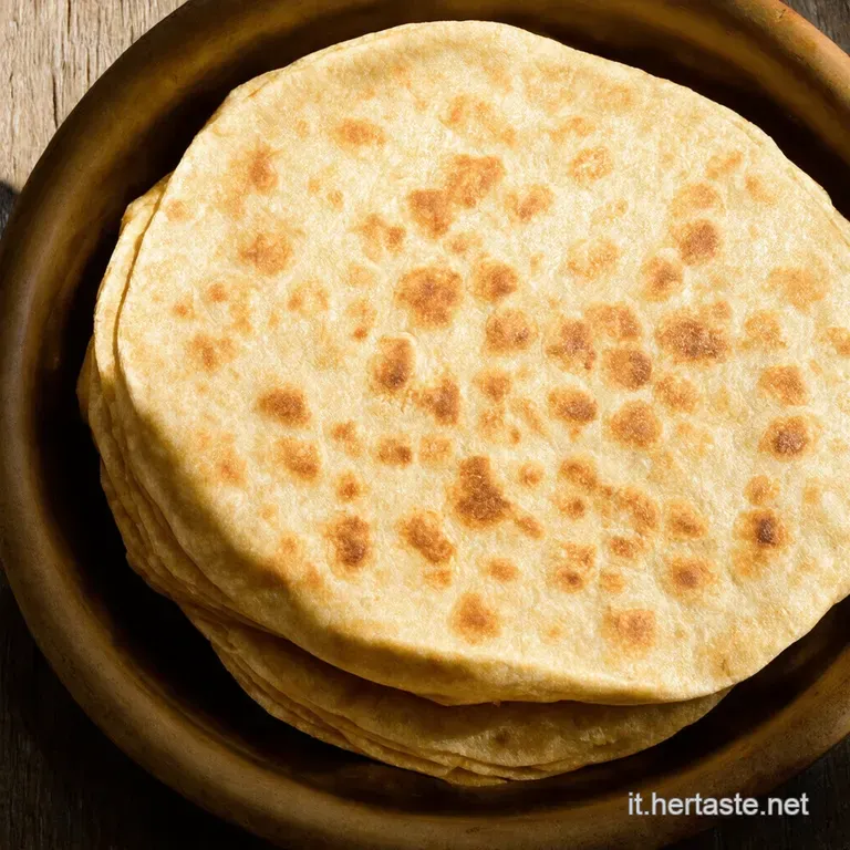 Tortillas di Mais Fatte in Casa