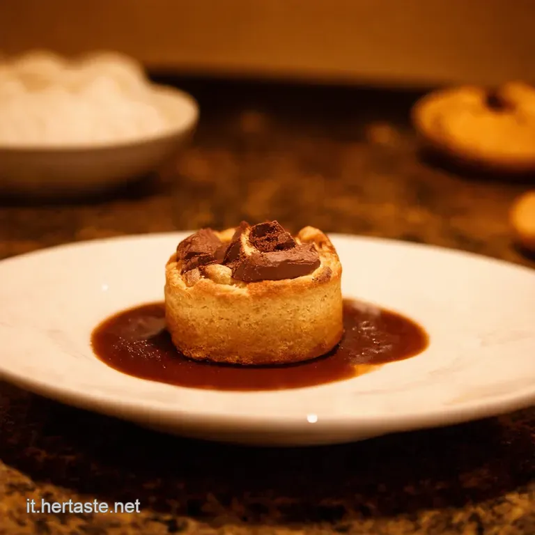 Tortini Cioccolato E Nocciole Dal Cuore Morbido presentation