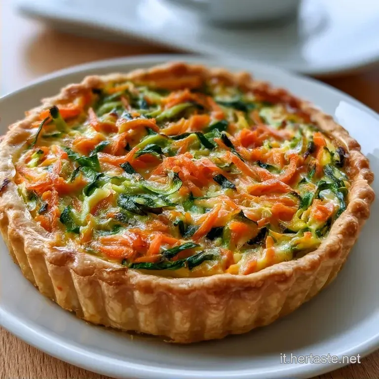 Tortino Carote Zucchine Al Forno
