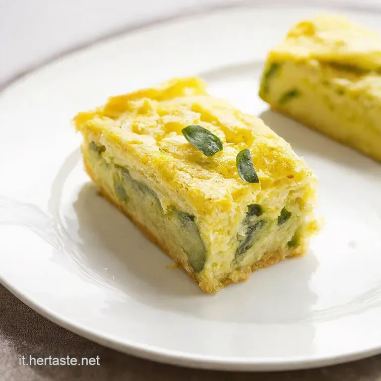 Tortino di Zucchine al Profumo di Basilico