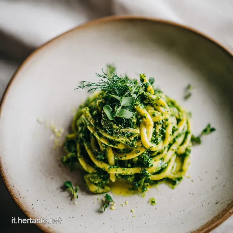 Ricetta con le Trofie Semplice e Golosa al Pesto