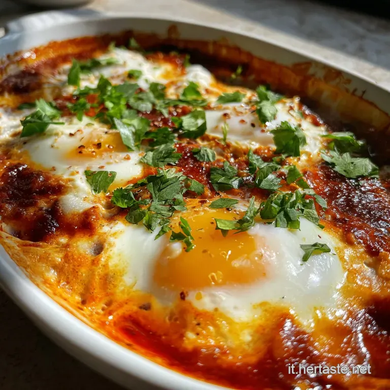 Uova in Purgatorio: La Ricetta Classica Napoletana presentation