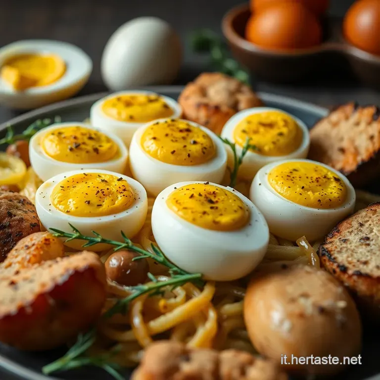 Uova Ripiene Alla Mediterranea Per Pasqua presentation