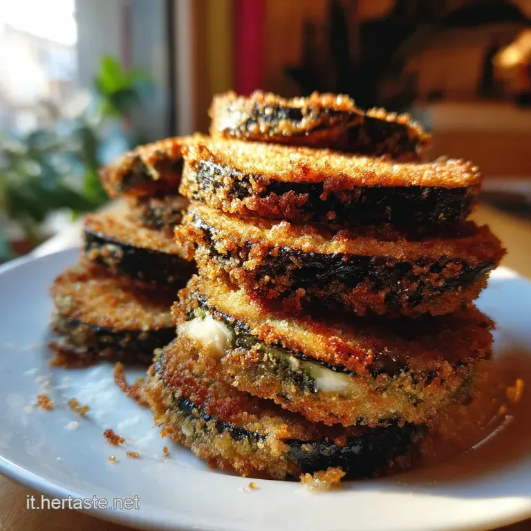 La Vera Parmigiana Melanzane Fritte Salsa Ricca e Strati Golosi