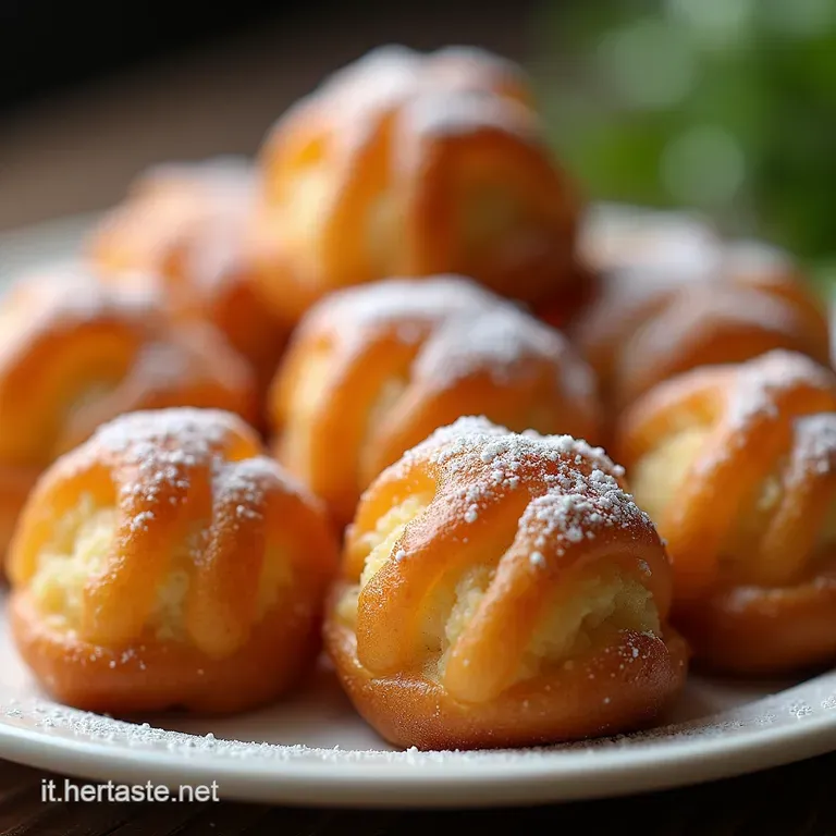 Zeppole di San Giuseppe al Forno La Tradizione Classica ma Rivisitata con Dolcezza