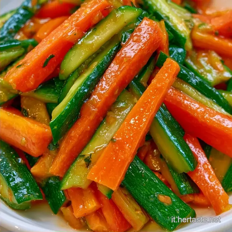 Zucchine e Carote Julienne Croccanti