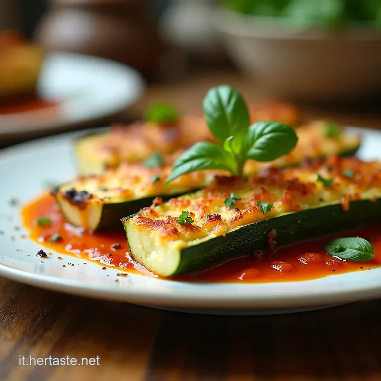 Zucchine Gratinate al Forno Un Sole dEstate in Tavola