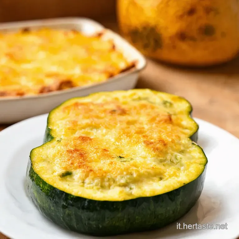 Zucchine Gratinate Croccanti Ricetta Rivisitata presentation