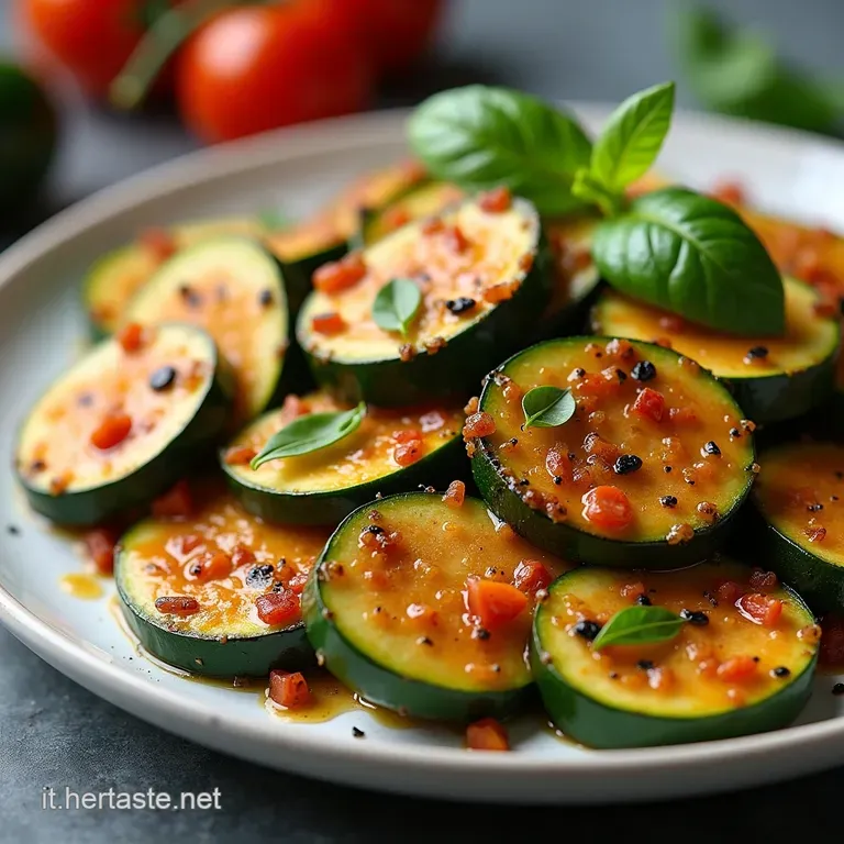 Zucchine Marinate Perfette La Ricetta Veloce per un Antipasto Fresco e Profumato