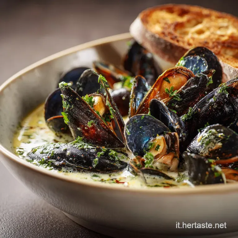 Zuppa Di Cozze Alla Tarantina Il Tesoro Del Mare Di Puglia Ricetta Autentica presentation
